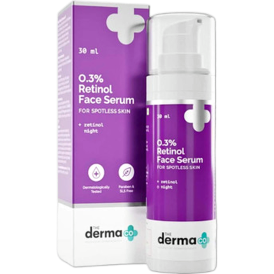 The Derma Co 0.3 Percent Retinol Face Serum 30ml image