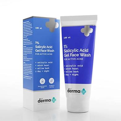 The Derma Co 1percent Salicylic Acid Gel Face Wash -277344239 image