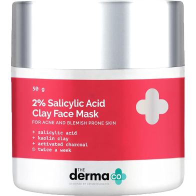 The Derma Co 2 Percent Salicylic Acid Face Mask 50 gm -291715782 image