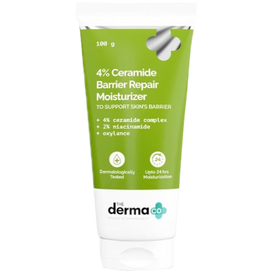 The Derma Co 4 Percent Ceramide Barrier Repair Moisturizer 50g image