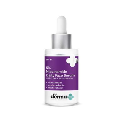 The Derma Co 5 Percent Niacinamide Daily Face Serum With Alpha Arbutin And Multivitamins 30ml -328299837 image