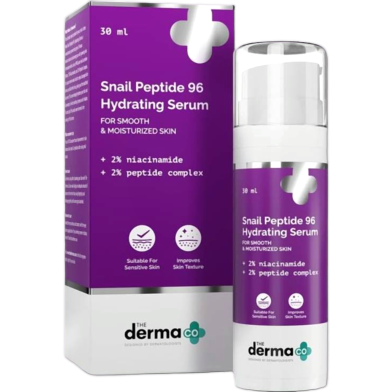 The Derma Co. Snail Peptide 96 Hydrating Serum 30ml image