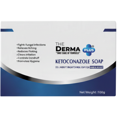 The Derma Plus Ketoconazole Soap  100 gm image