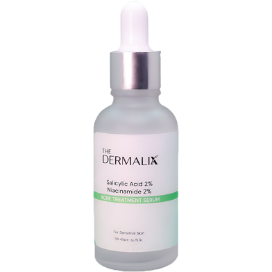 The Dermalix Salicylic Acid 2 Percent Plus Niacinamide 2 PercetnAcne Treatment Serum 30ml image