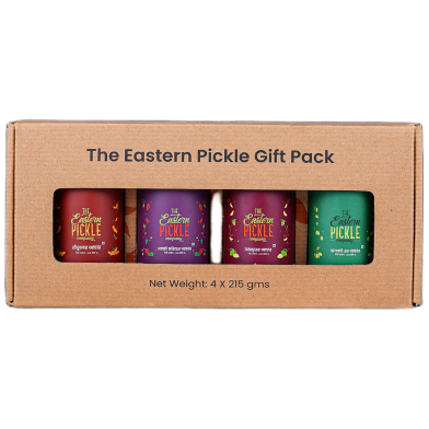 The Eastern Pickle Tok Jhaal Misti Combo Giftbox 4x215 gm image