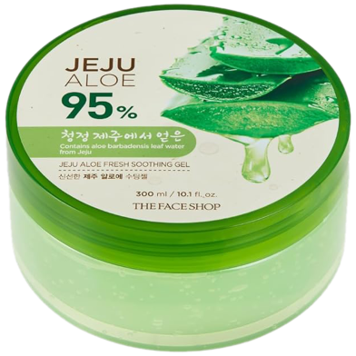 The Face Shop Jeju Aloe Fresh Soothing Gel-300ml image