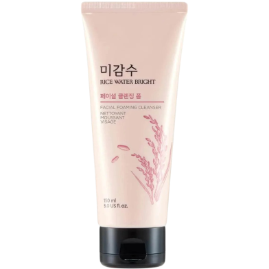 The Face Shop Rice Water Bright Foaming Cleanser 150ml image