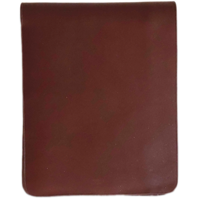 The Men's code Chocolate Color Leather Short Wallet For Men image