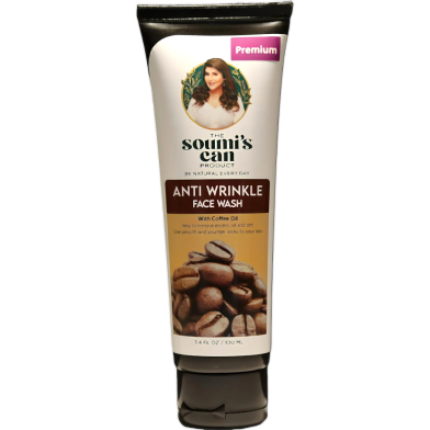 The Soumi's Can Product Anti Wrinkle Face Wash With Coffee Oil 100ml image