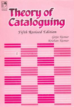 Theory of Cataloguing