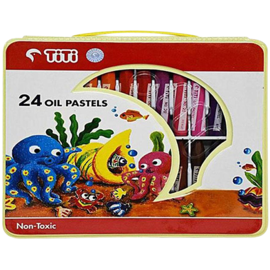 TiTi Oil Pastels, 24 Shades image
