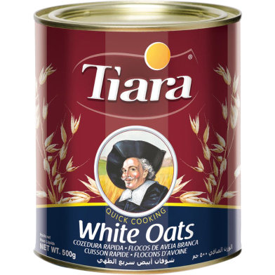 Tiara White Oats (সাদা ওটস) - 500 gm image