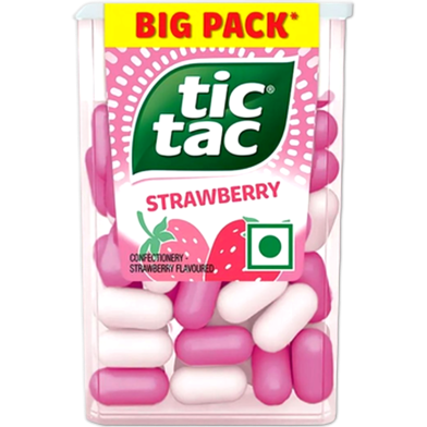 Tic Tac Strawberry 13gm (Big Pack) image