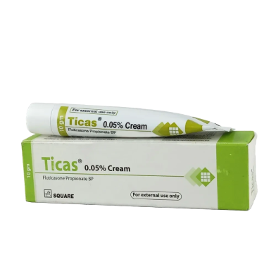 Ticas 0.05 percentage Cream 10 Gm Tube image