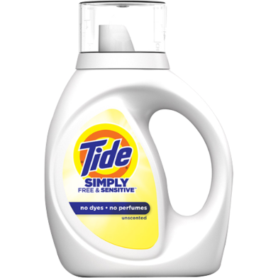 Tide Simply Free and Sensitive Liquid Detergent 946 ml image