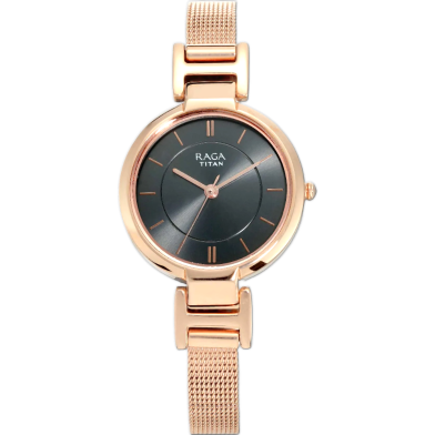Titan Raga Viva Anthracite Dial Analog Watch For Women image