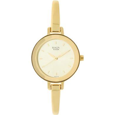 Titan Raga Viva Champagne Dial Analog Watch For Women - 2575YM01 image