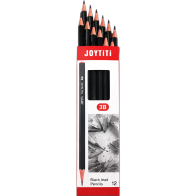 Titi 3B Black Lead Pencil - 12 Pcs image