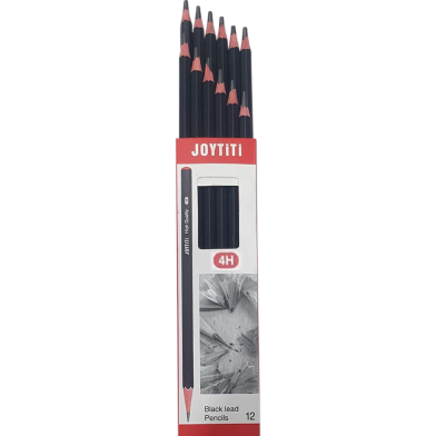 Titi 4H Black Lead Pencil - 12 Pcs image