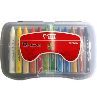 Titi Beeswax Crayon Triangular Sticks 12 Color image