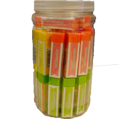 Titi Colorful Non Dust Eraser-TR003 40pcs Box image