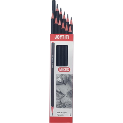 Titi Mixed Black Lead Pencil - 12 Pcs image
