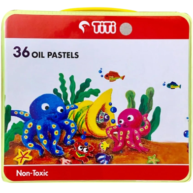 Titi Oil Pastels 36 Shades Box -Non Toxic image