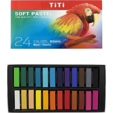 Titi Soft Pastel 65mm 24 Color Set image