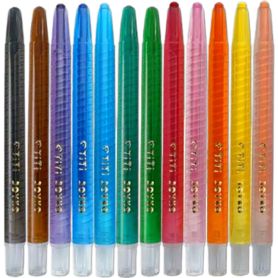 Titi Twist Crayons 12 Color Set image