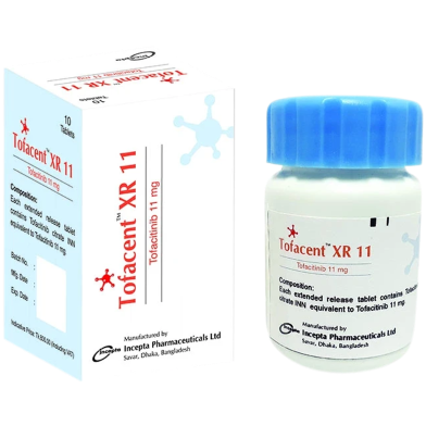 Tofacent XR 11mg Tablet 10s Pack image