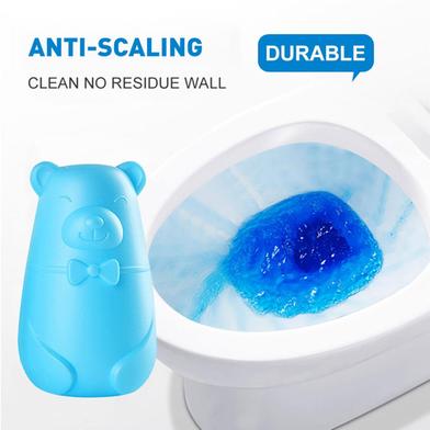 Toilet Ling Blue Bubble Toilet Gel Cleaner Toilet Descaling Professiona image