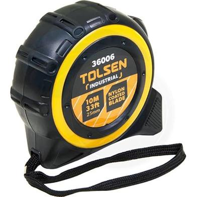 Tolsen 10M 33FT Nylon Coated Heavy Duty Measuring Tape - Model : 36006 Slide 4