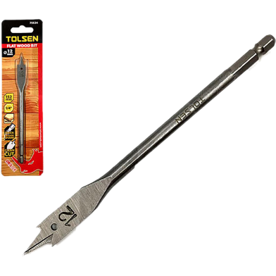 Tolsen 12mm Flat Wood Bit image