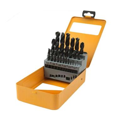 Tolsen 25pcs HSS High Speed Twist Drill Bits Set (1.5-13mm) w/ Hard Case Mode image