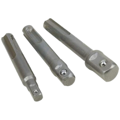 Tolsen 3 Pcs SDS - Plus Socket Driver Set Drills Drill Bit Adaptor image