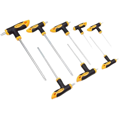 Tolsen 8 Pcs Torx T-Handle Screwdriver Set image