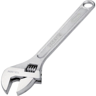 Tolsen Adjustable wrench 18 inch 450 mm Chrome finish image
