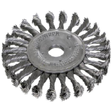 Tolsen Circular Grinding Wire Brush 150mm Disc Brush For Angle Grinder image