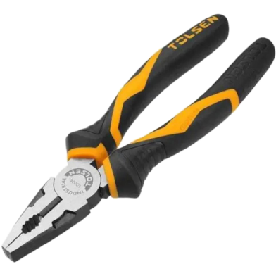 Tolsen Combination Pliers 6 Inch 160mm Industrial GRIPro Series image