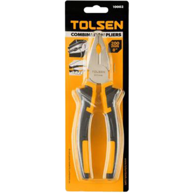 Tolsen Combination Pliers 8 inch 200 mm TPR Handle image