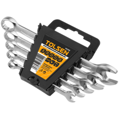 Tolsen Combination Spanners 5 Pcs Set image