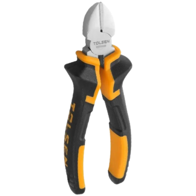 Tolsen Diagonal Cutting Pliers 7 Inch 180mm TPR Handle image