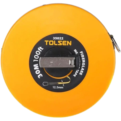 Tolsen Fibreglass 30M 100ft Measuring Tape image