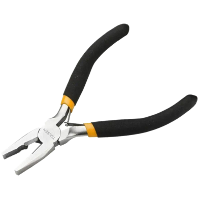 Tolsen Mini Combination Pliers 4.5 inch Bi-Dipped Handle image