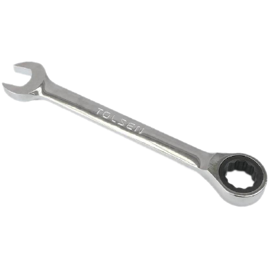 Tolsen Ratchet Gear Spanner Fixed Head 21 mm Combination Wrench Cr-V image