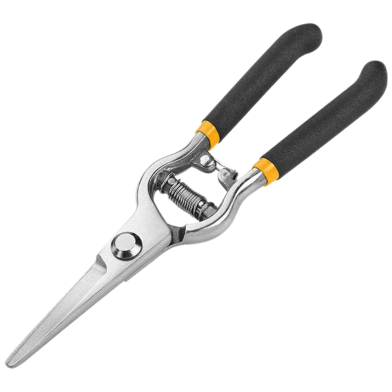 Tolsen Straight Garden Purning Shear 8 inch Dipped Handle image