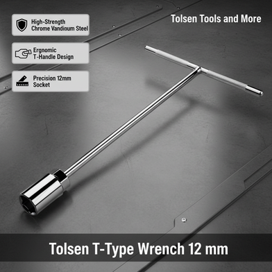 Tolsen T-Type Wrench 12 mm - Model : 15113 Slide 2