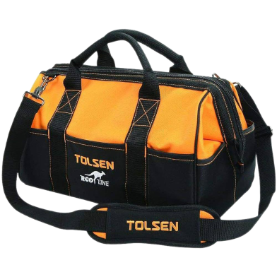 Tolsen Tool Bag 17inch Rigid Frame With Adjustable Shoulder Strap image