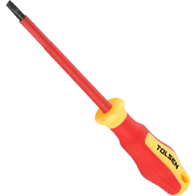 Tolsen VDE Flat Screwdriver 6.5mm x 150mm 1000V Mode image