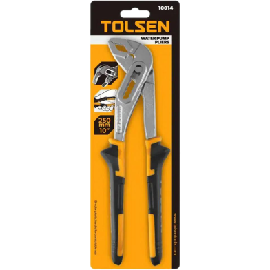 Tolsen Water Pump Pliers 10 inch TPR Handle image